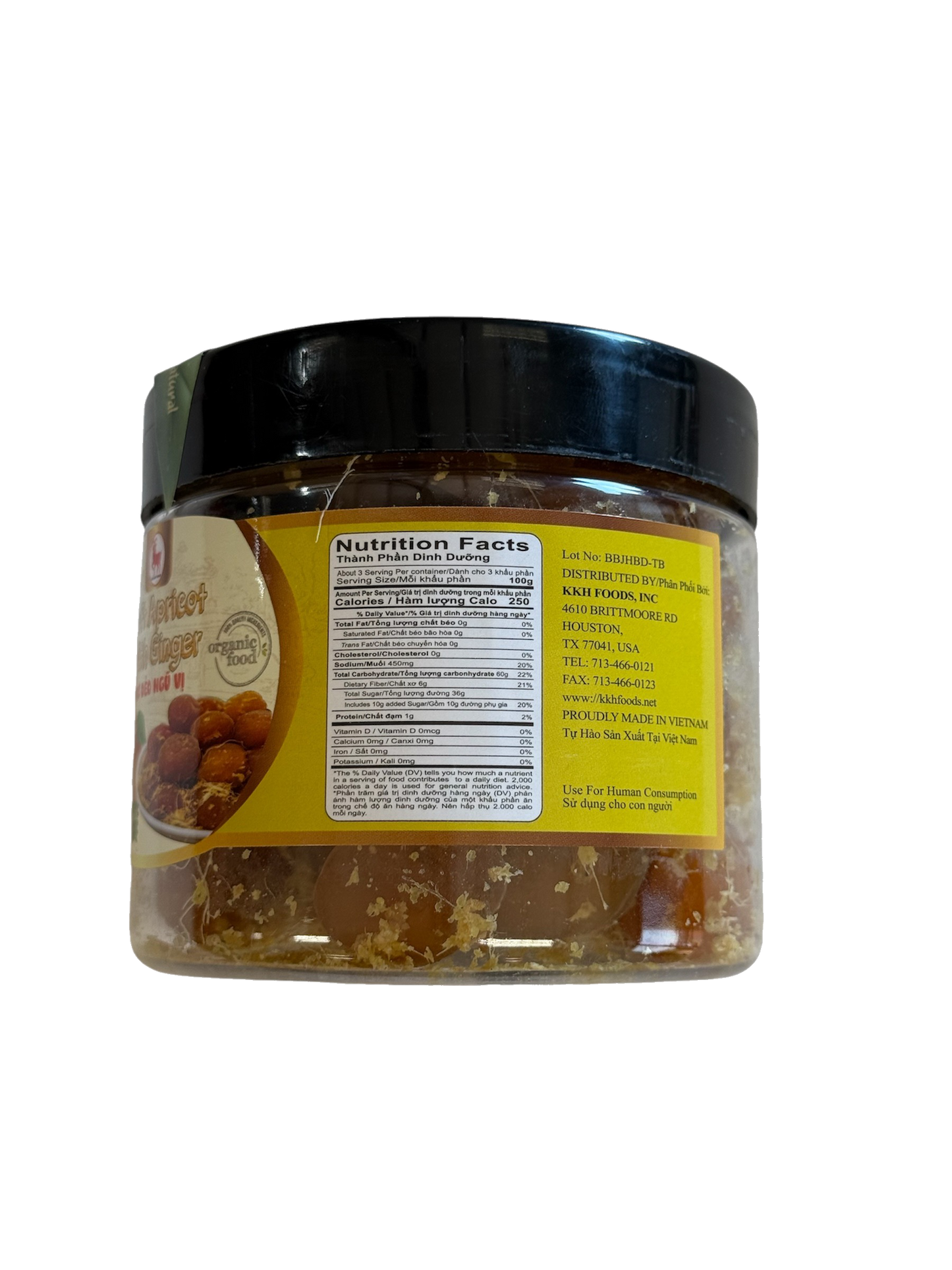 Soft Apricot With Ginger / Mo Deo Ngu Vi