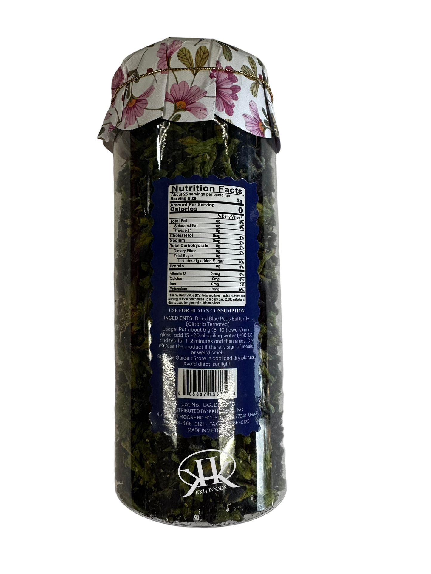 Blue Peas Butterfly Tea / Hoa Dau Biet