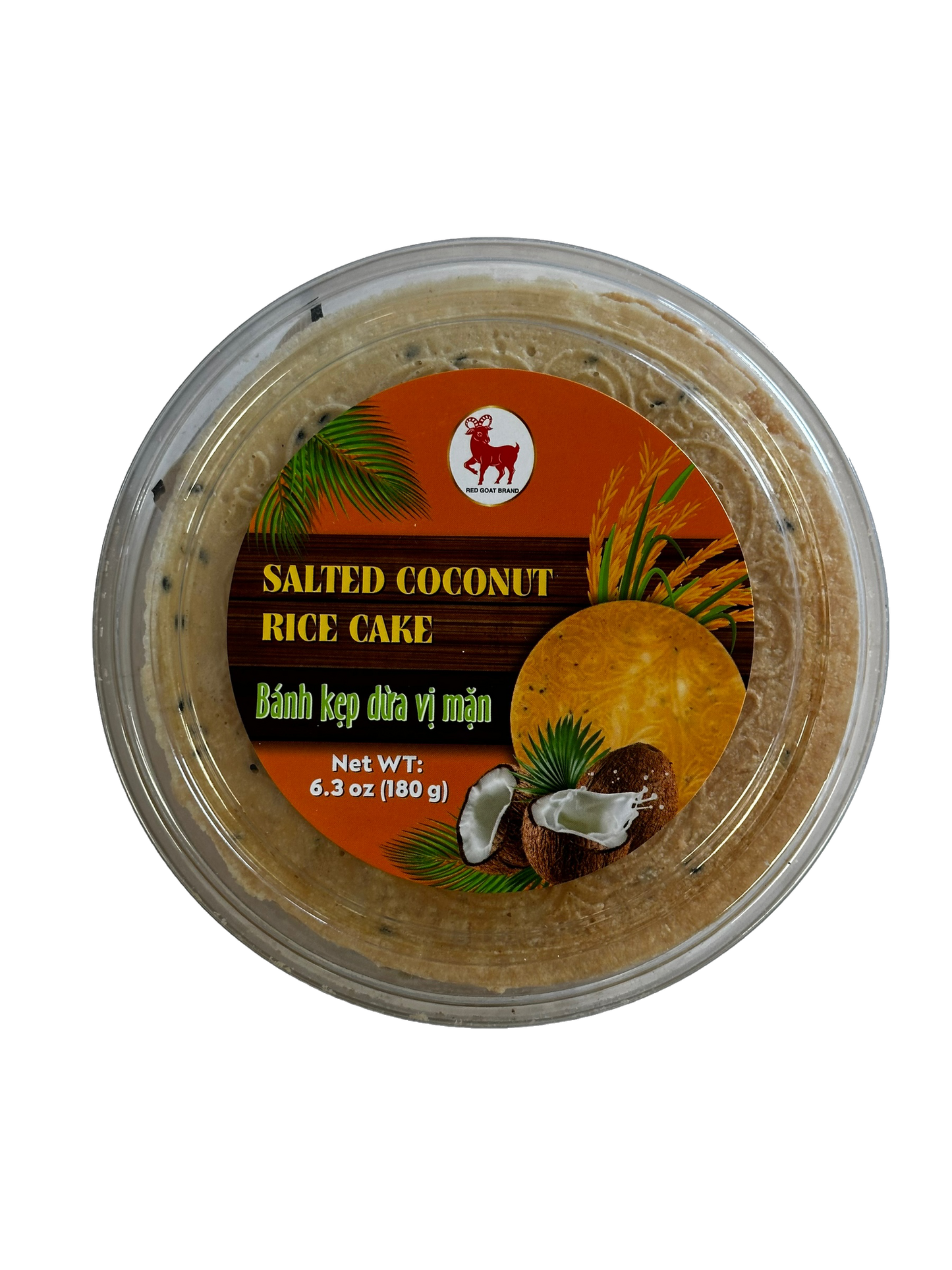 Salted Coconut Rice Cake / Banh Kep Man