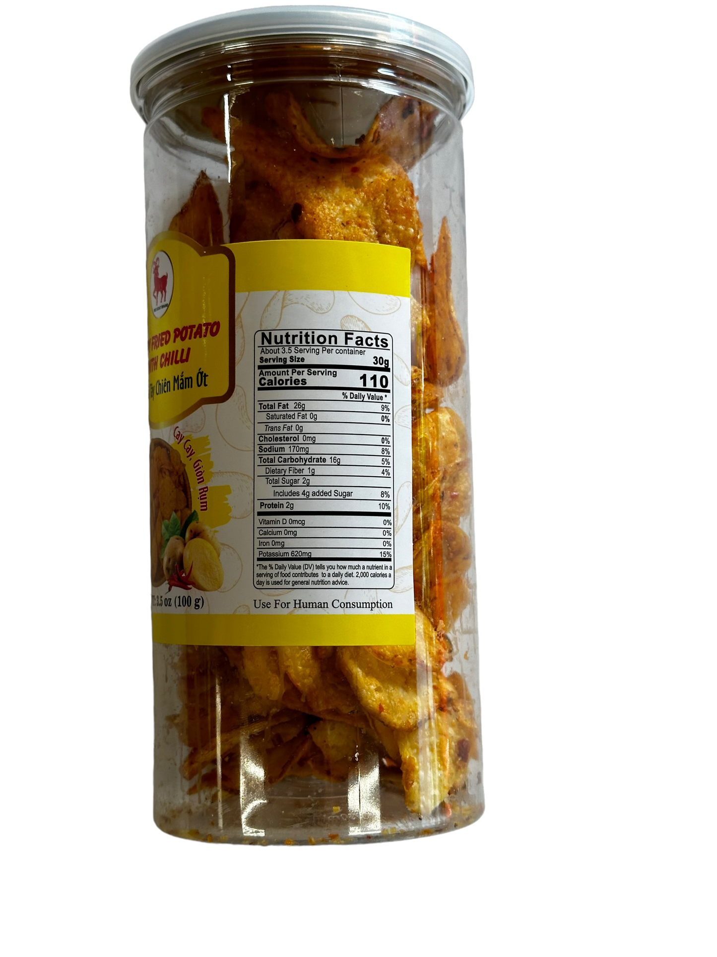 Crispy Fried Potato With Chilli / Khoai Tay Mam Toi