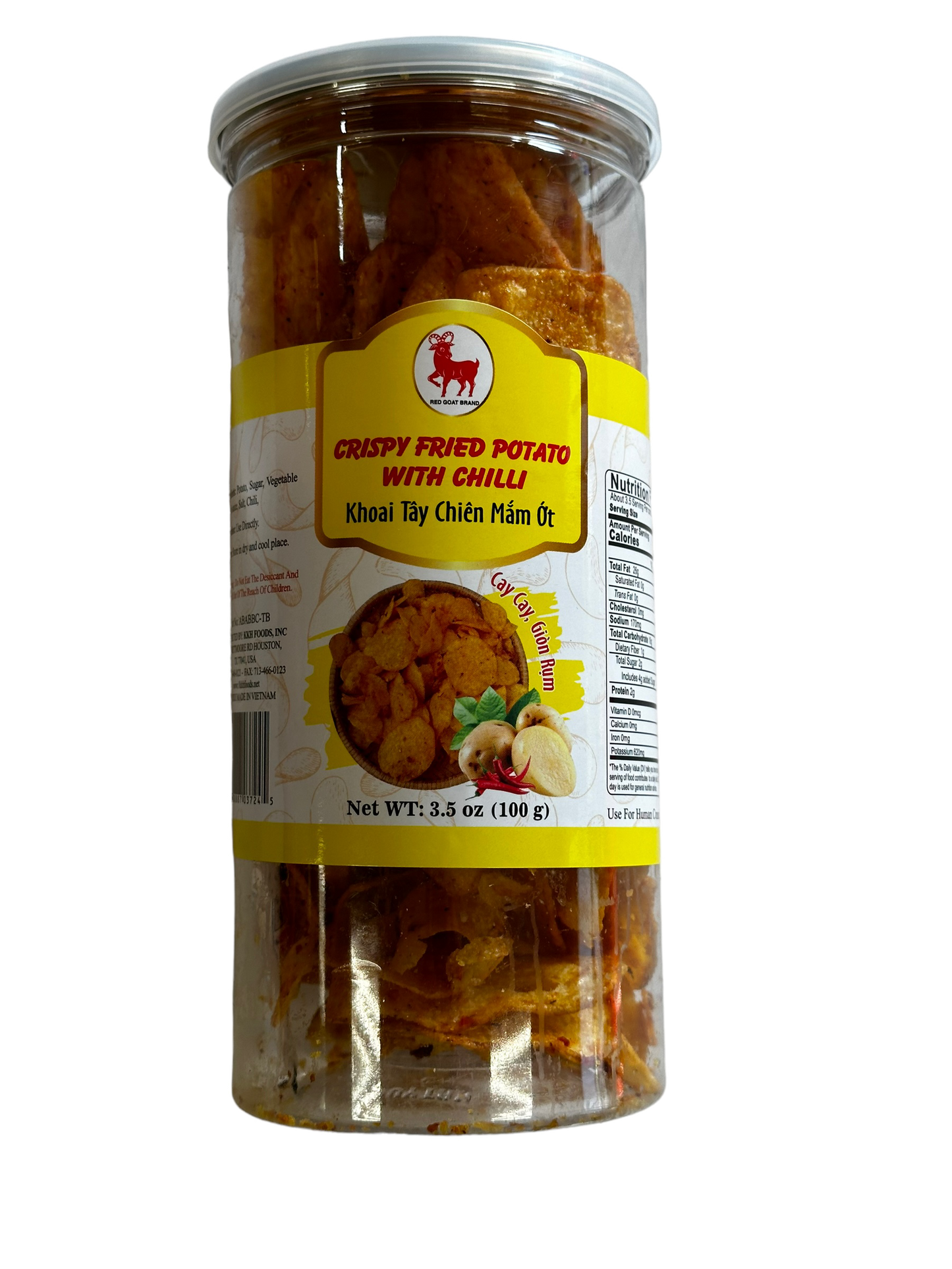 Crispy Fried Potato With Chilli / Khoai Tay Mam Toi