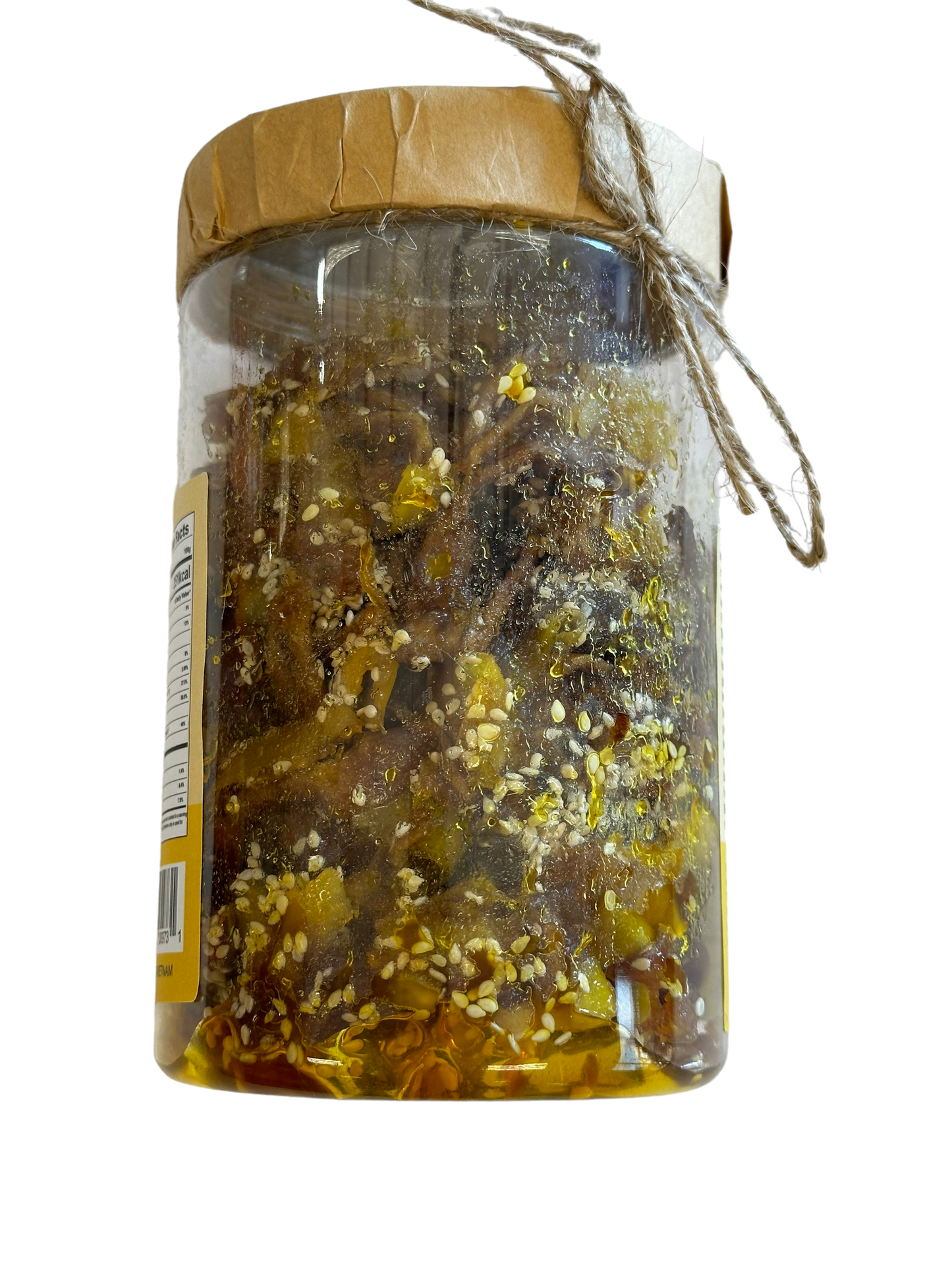 Banana Jam with Coconut Meat / Mut chuoi Xao Dua Non