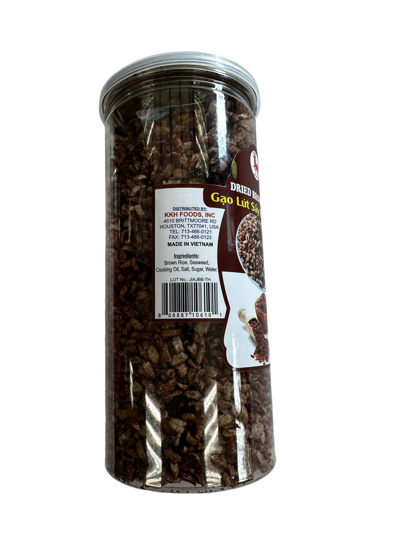 Instant Brown Rice With Seaweed / Gao Lut Say Rong Bien