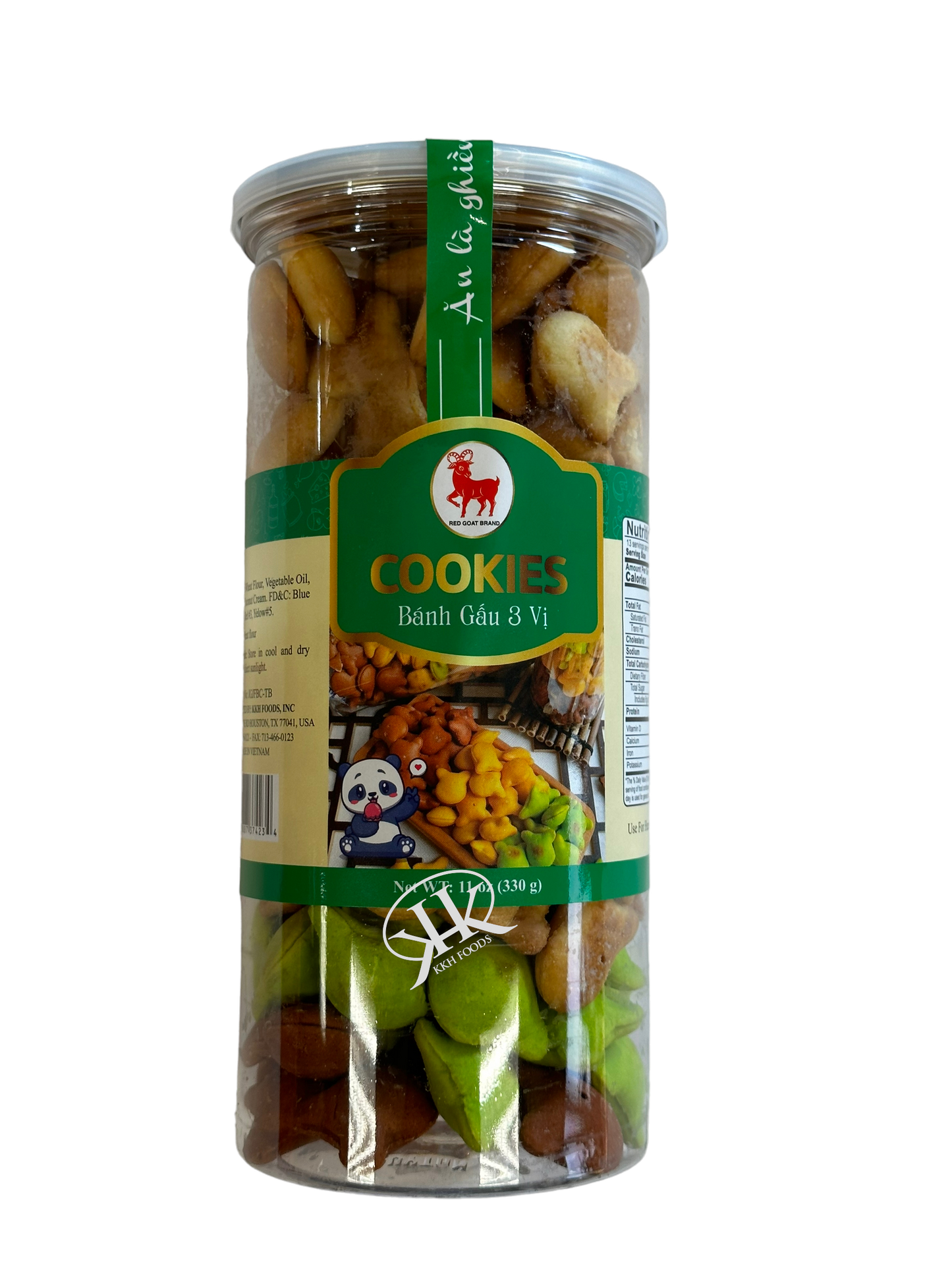 Butter Cookies / Banh Gau 3 Mau