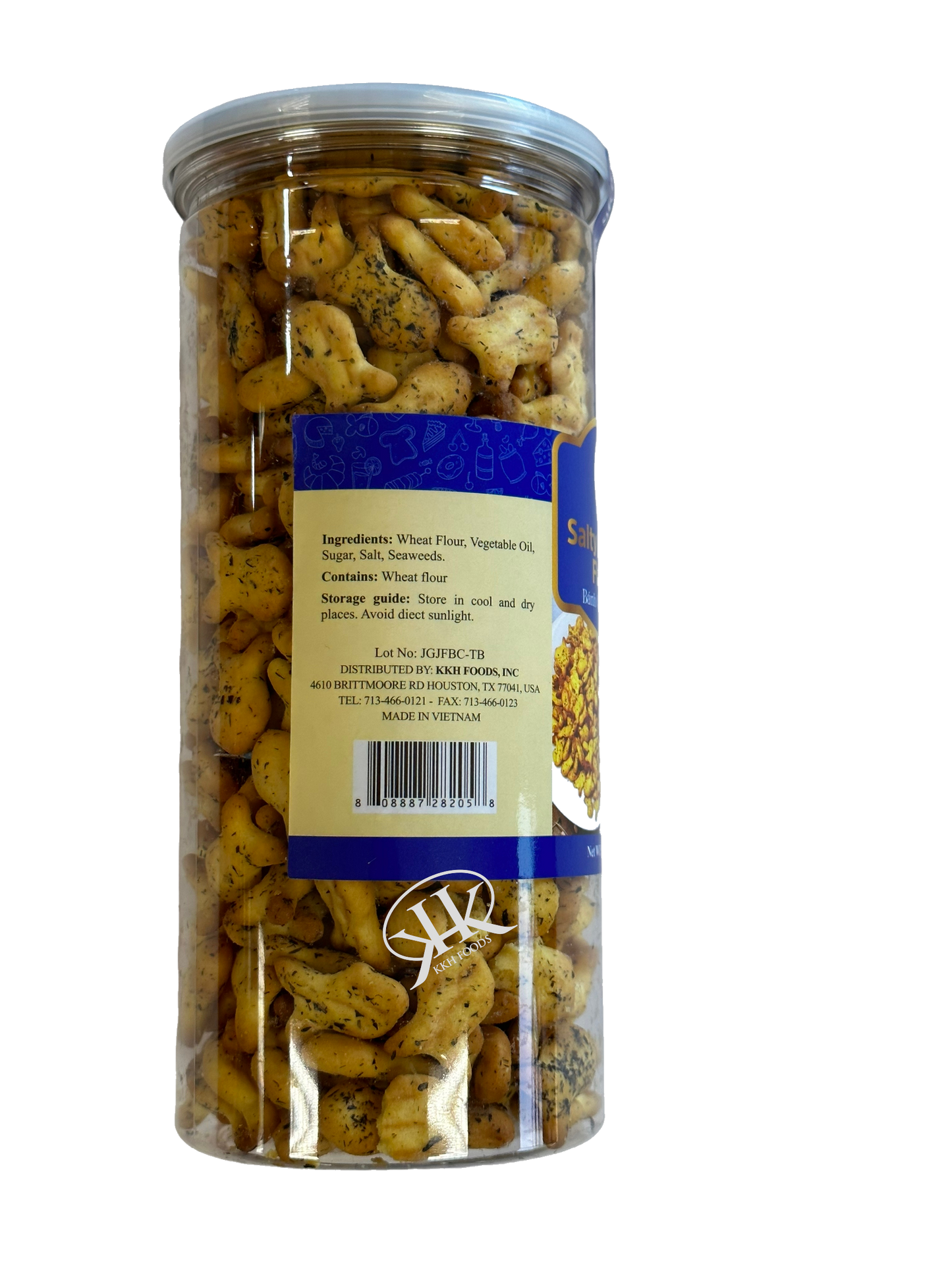 Salty Cookies with Seaweed / Banh Ca Rong Bien