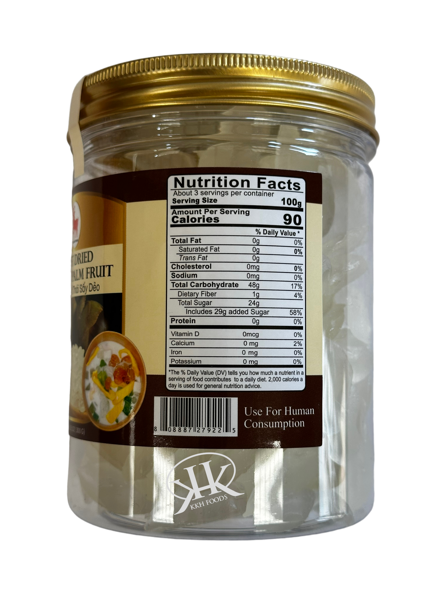 Dried Toddy Palm Nut / Thot Not Say Deo