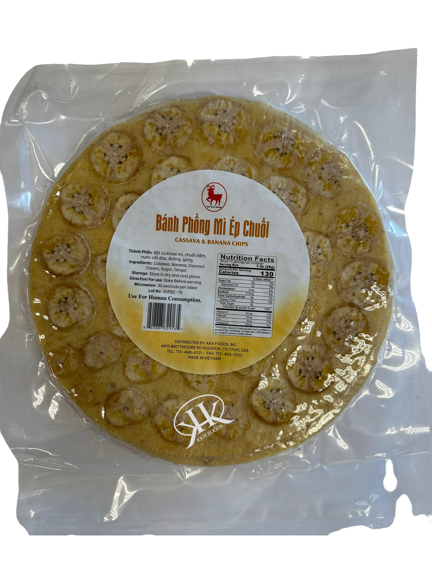 Cassava & Banana Chips / Banh Phong Chuoi