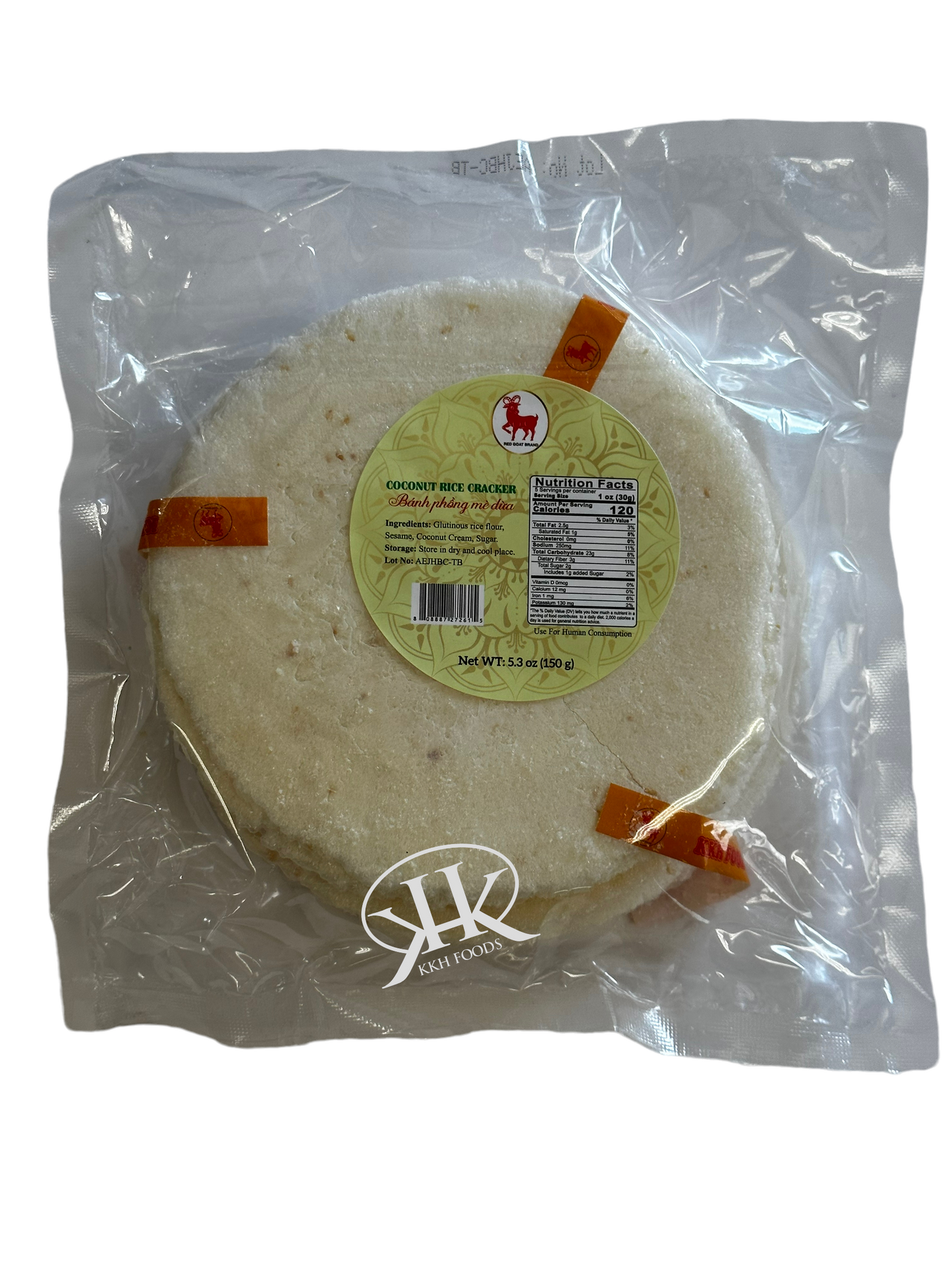 Coconut Rice Cracker / Banh Phong Me Dua