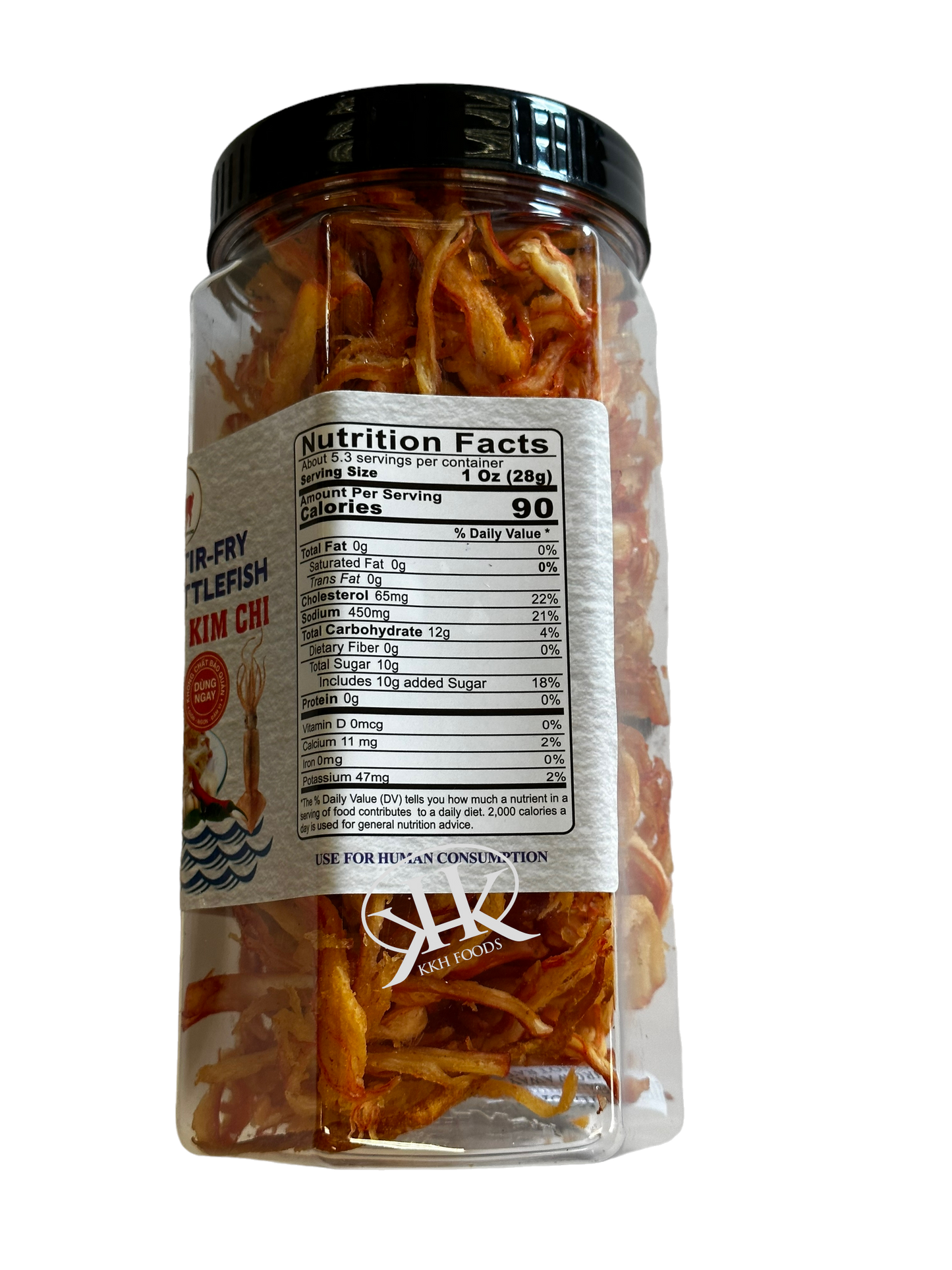 Spicy Stir-Fry Dried Cuttlefish / Muc Kim Chi