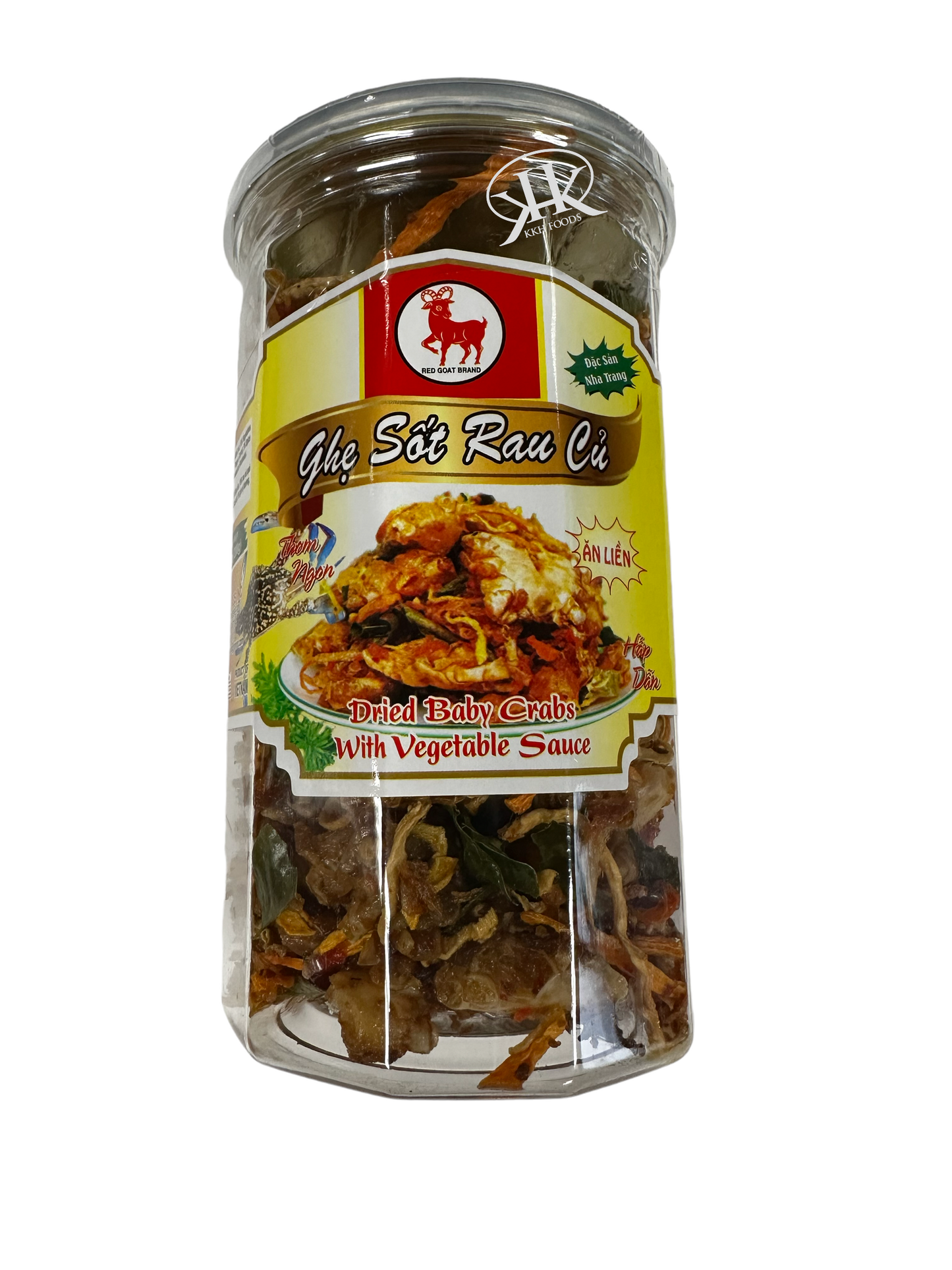 Dried Tiny Crab With Vegetable Sauce / Cua Rim Rau Cu