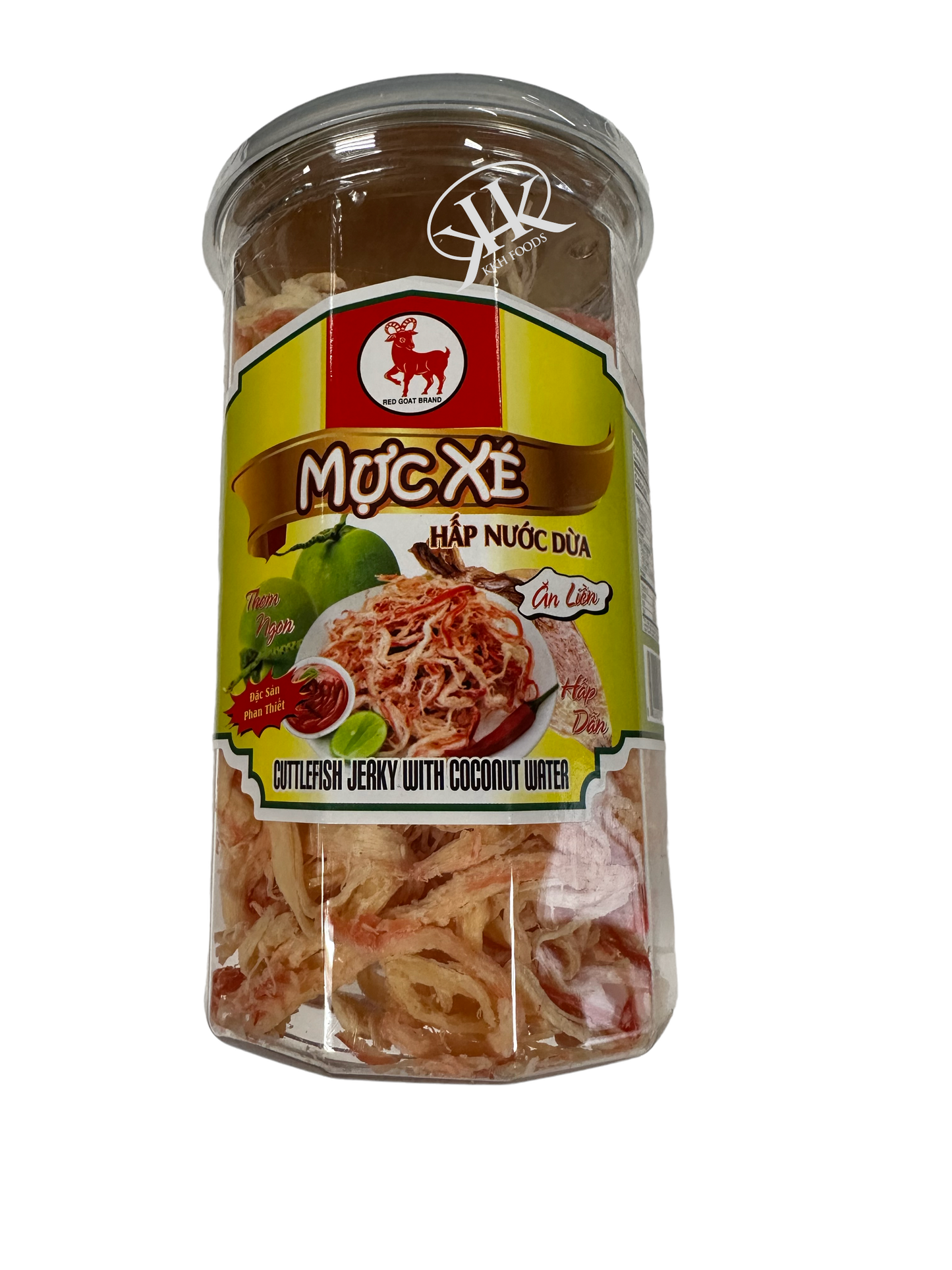 Cuttlefish Jerky Coconut / Muc Xe Hap Nuoc Dua