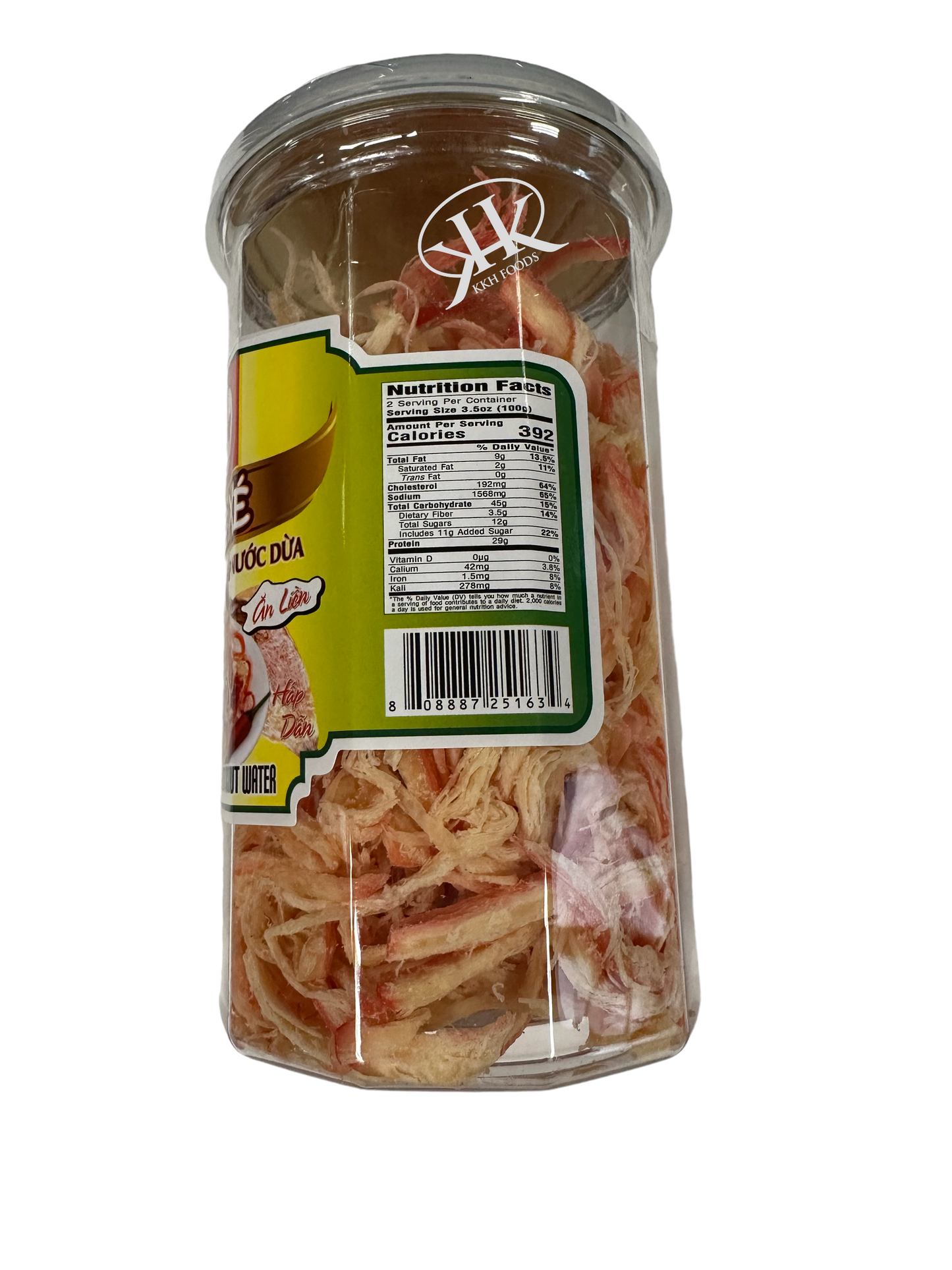 Cuttlefish Jerky Coconut / Muc Xe Hap Nuoc Dua