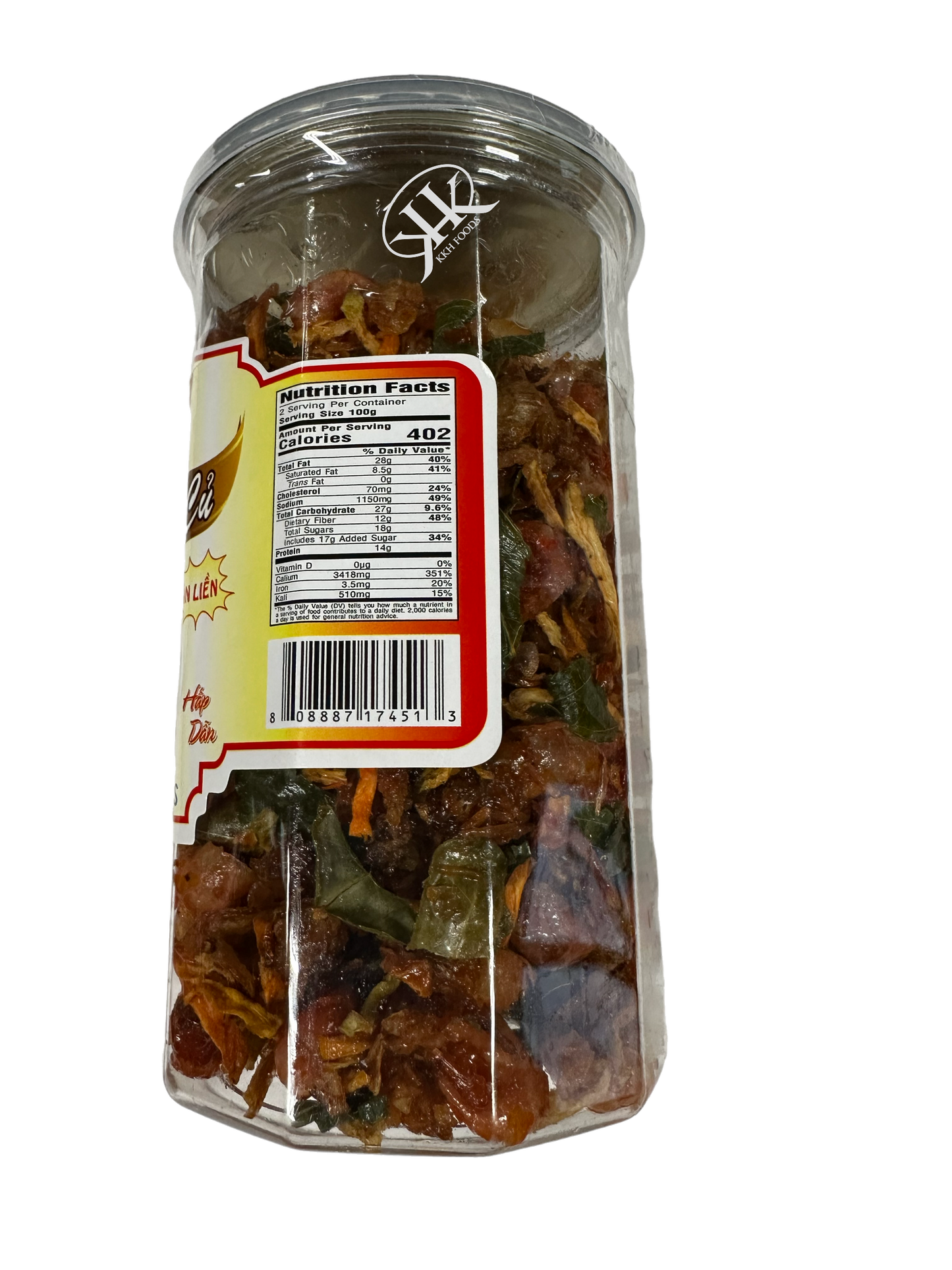 Dried Shrimp With Vegetables / Tom Rim Rau Cu