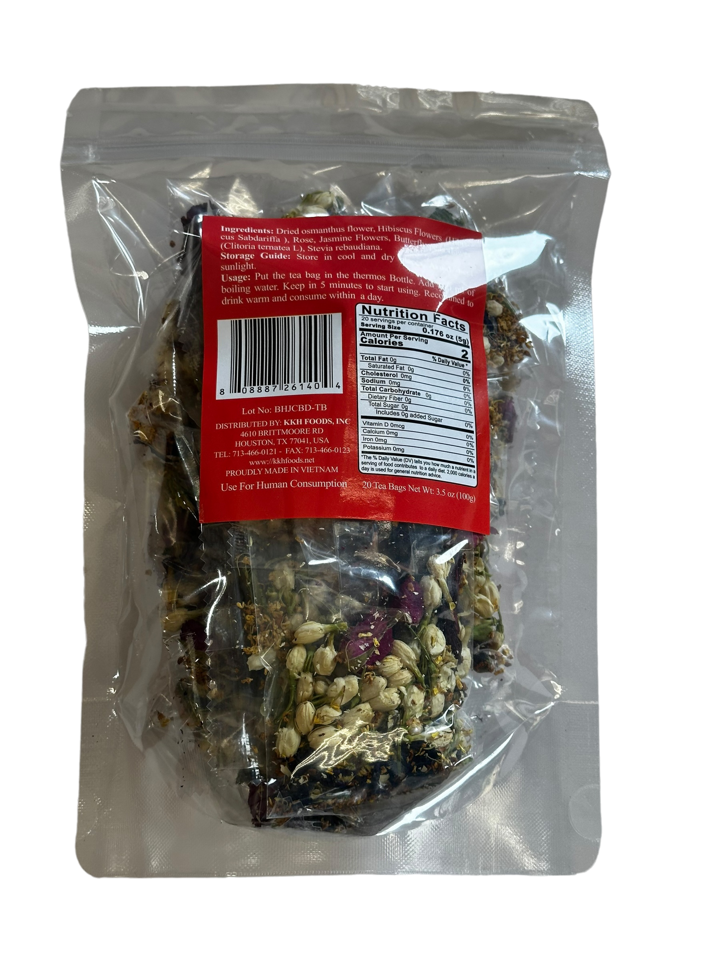 Natural Herbal Tea / My Nhan Tra