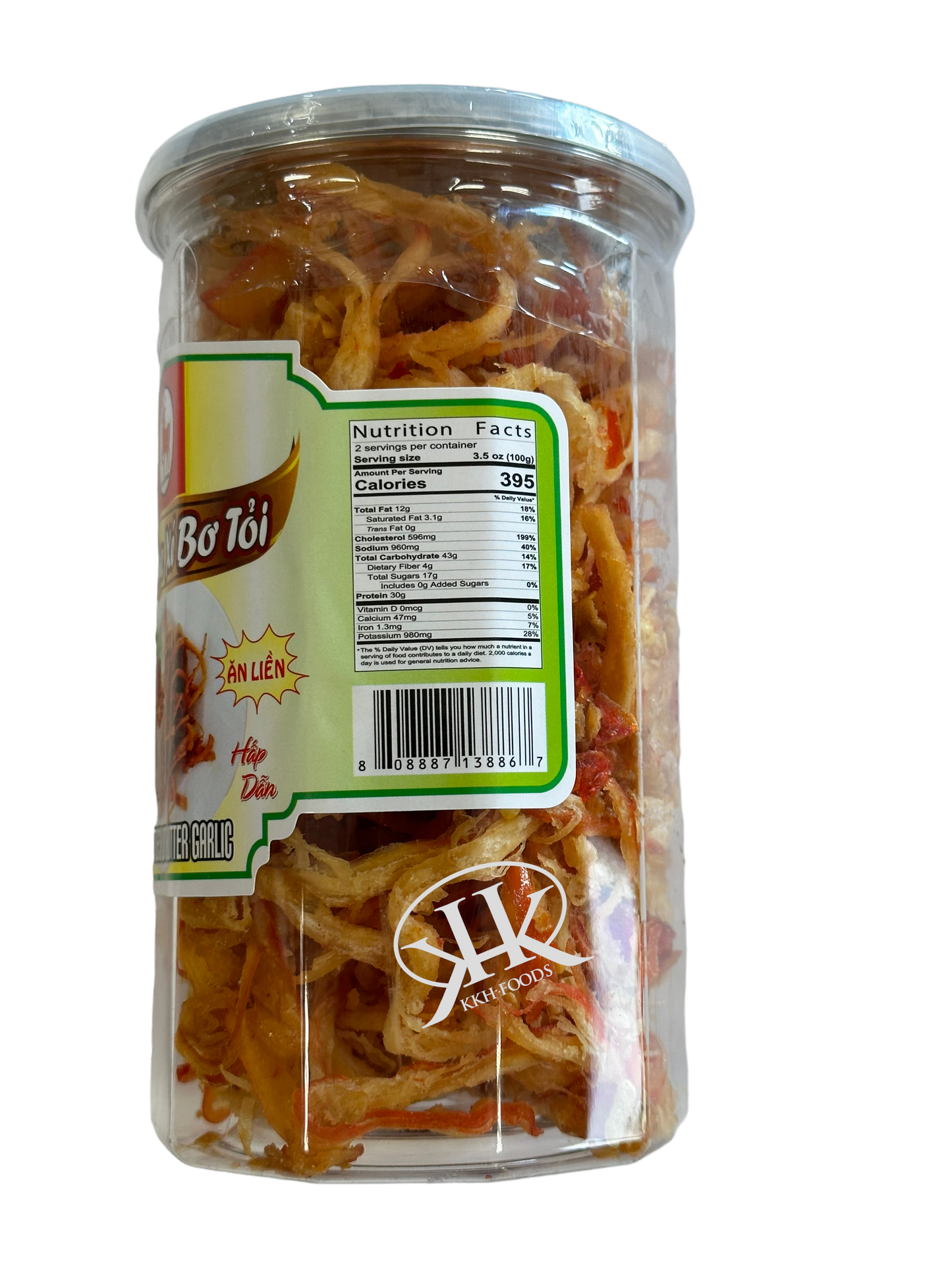 Dried Cuttlefish with Butter Garlic / Kho Muc Xe Bo Toi