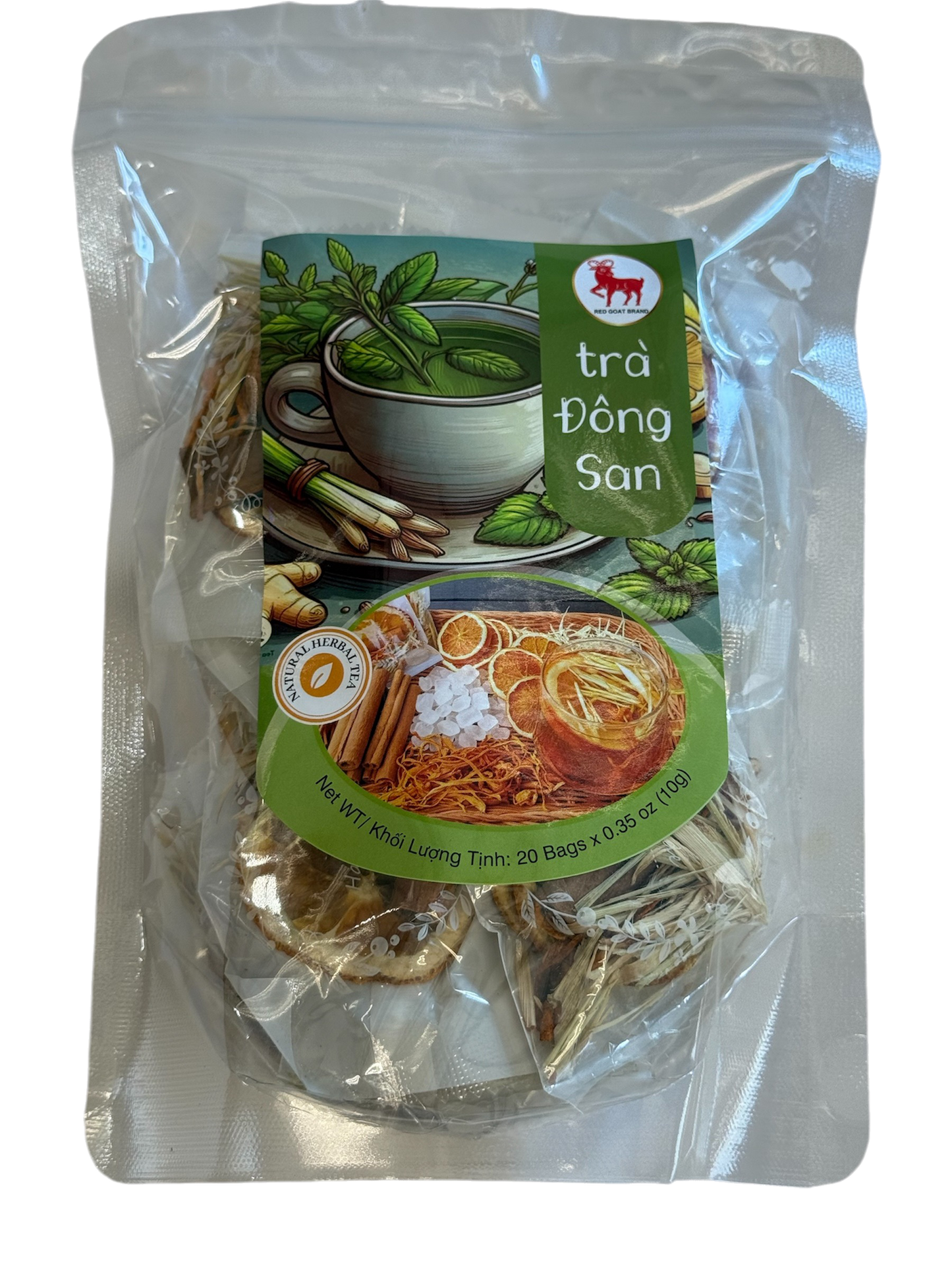 Natural Herbal Tea / Tra Cam Dong Trung (Tra Dong San)