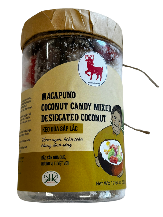 Macapuno Coconut Candy Mixed Desiccated Coconut / Keo Dua Sap Lac